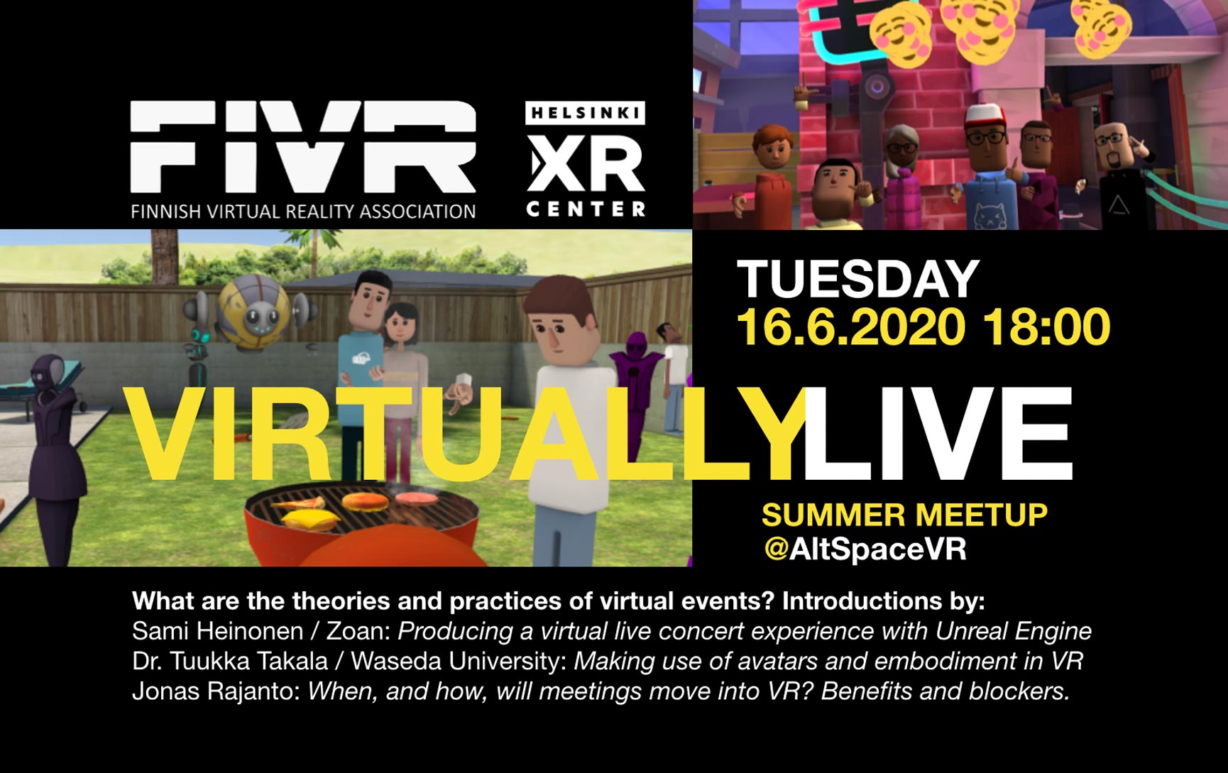FIVR Summer Meetup 2020: Virtually Live